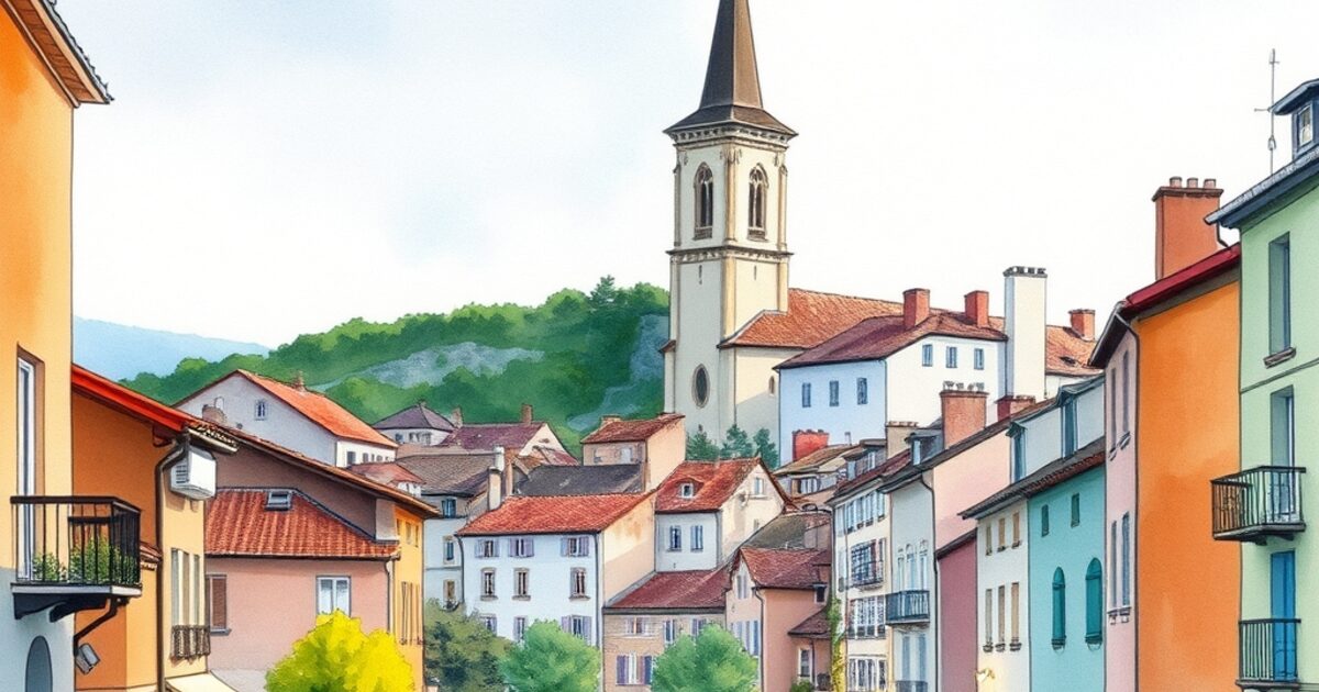 Assomada — aquarelle — France