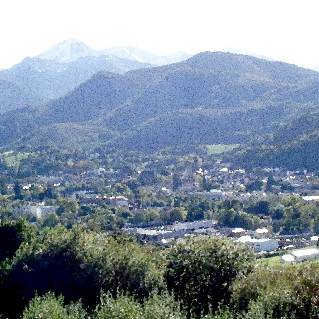 Aquarelle de Bagnères-de-Bigorre