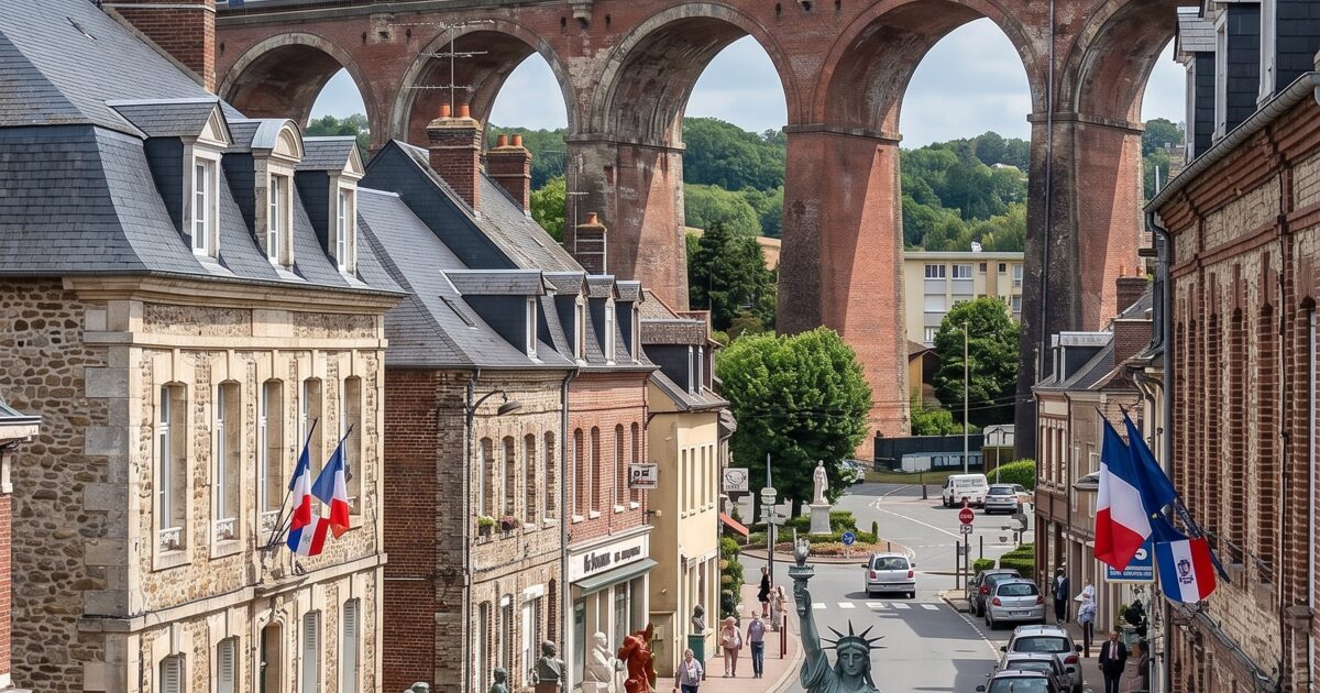 Barentin — acuarela — Francia