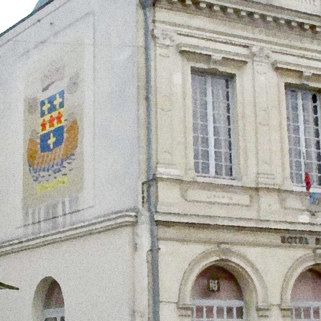Aquarelle de Bonnières-sur-Seine
