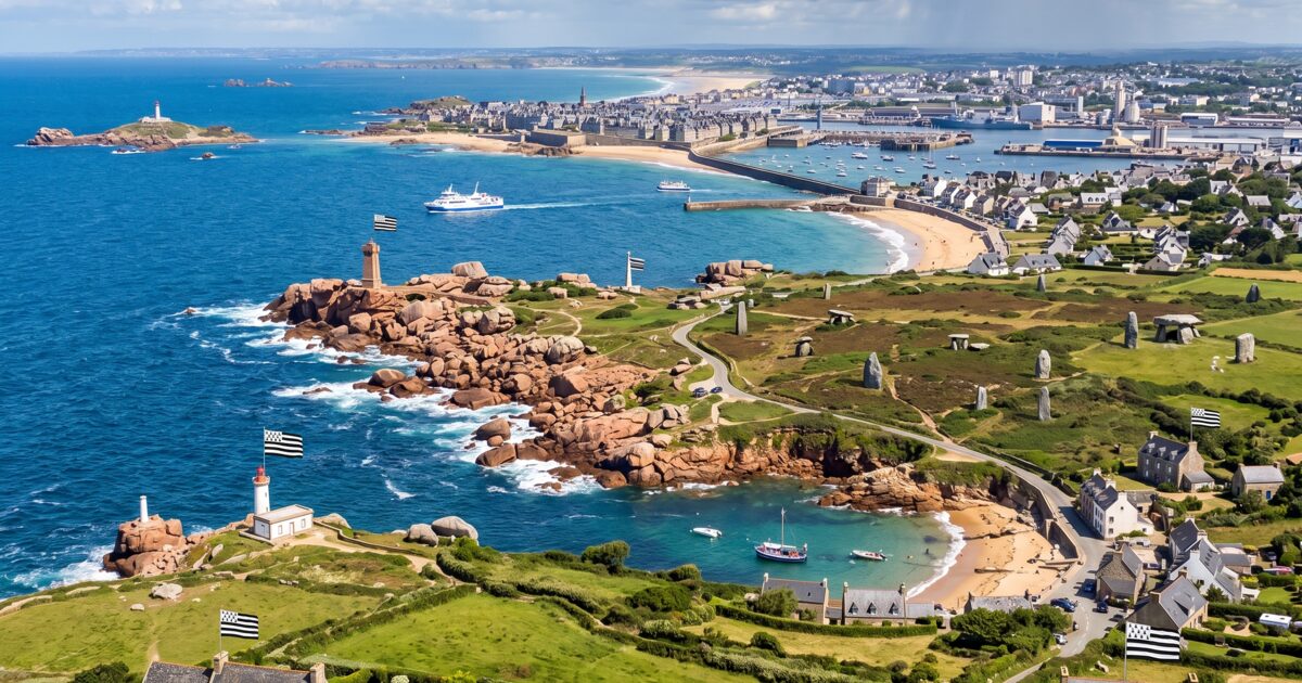 Bretagne — acuarela — Francia