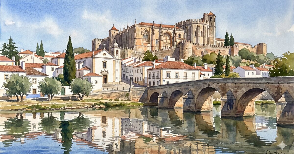Brogueira — watercolour — Portugal