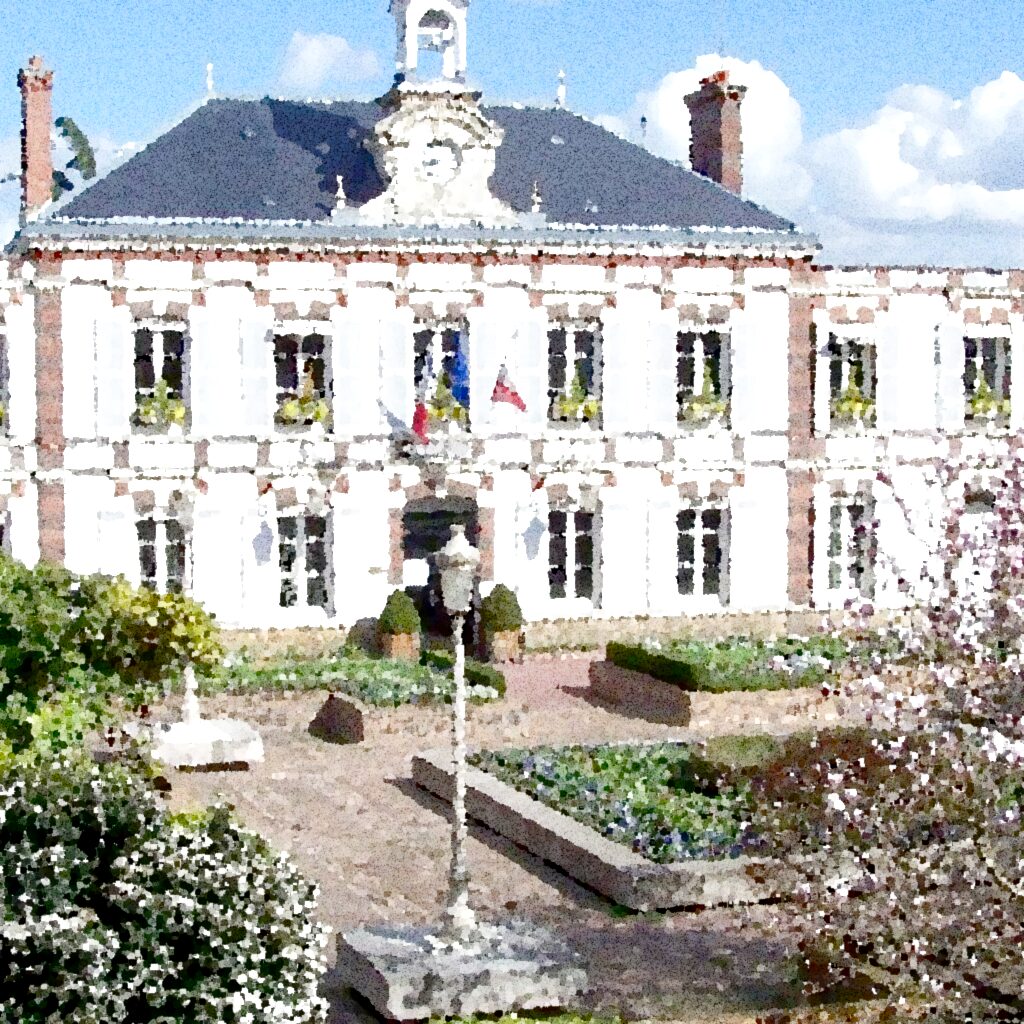 Aquarelle de Chambourcy
