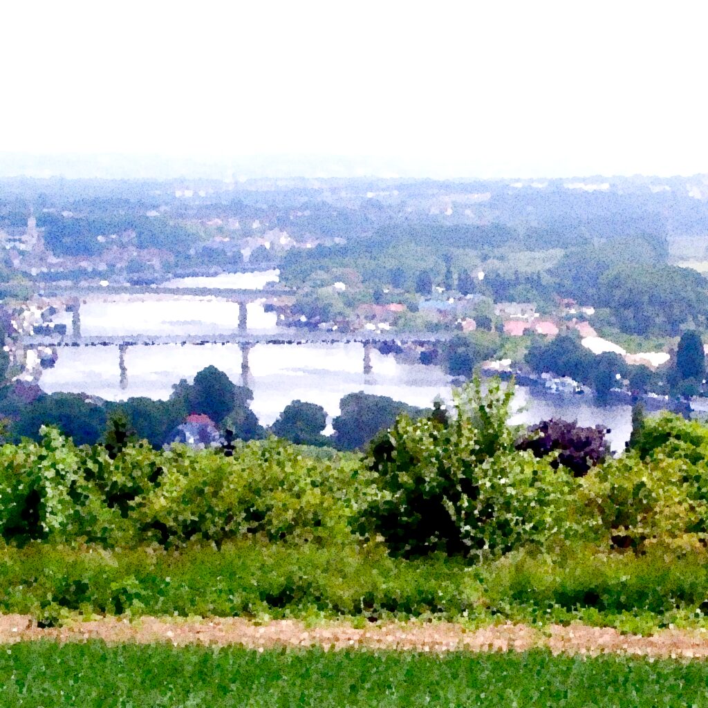 Aquarelle de Chanteloup-les-Vignes