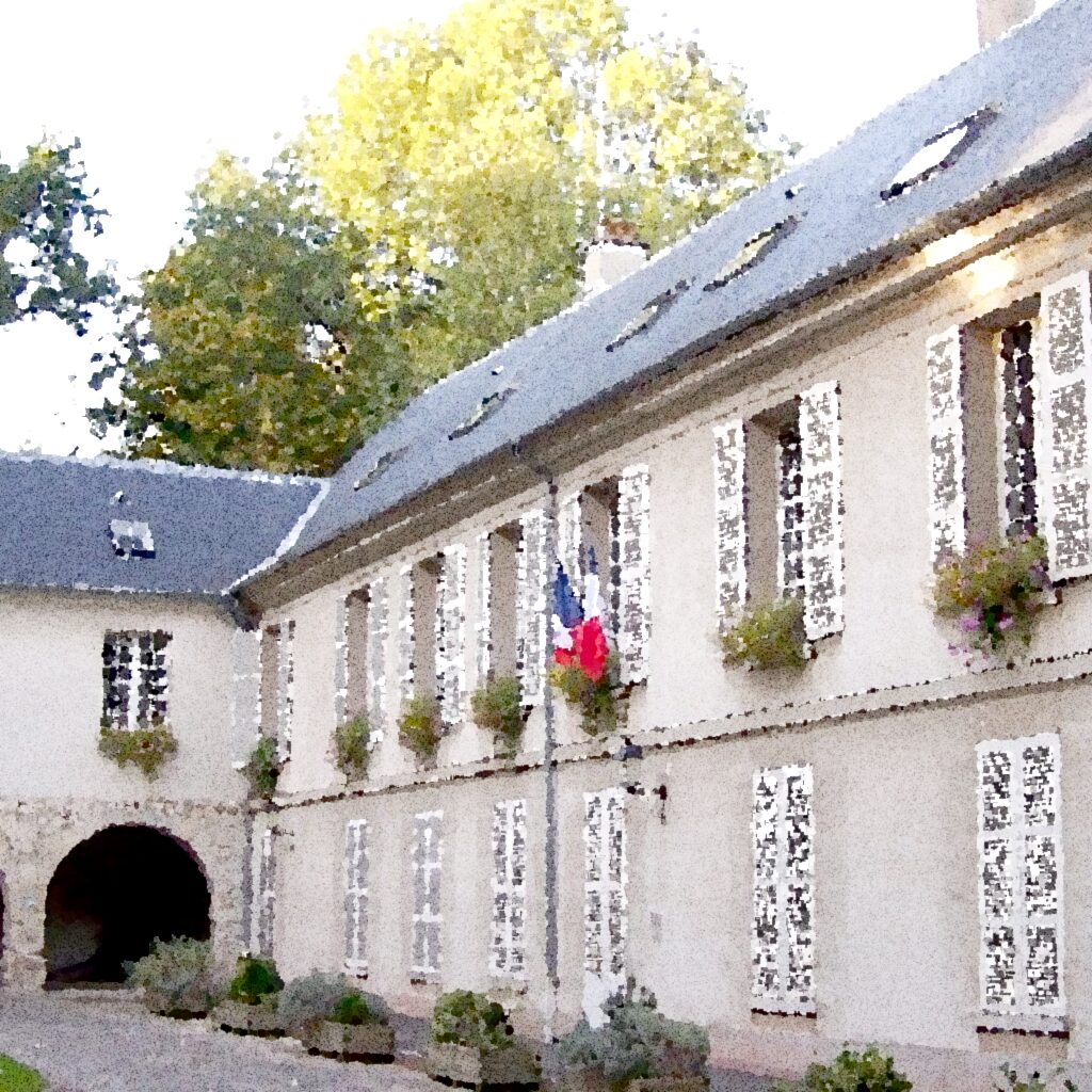 Aquarelle de L'Étang-la-Ville