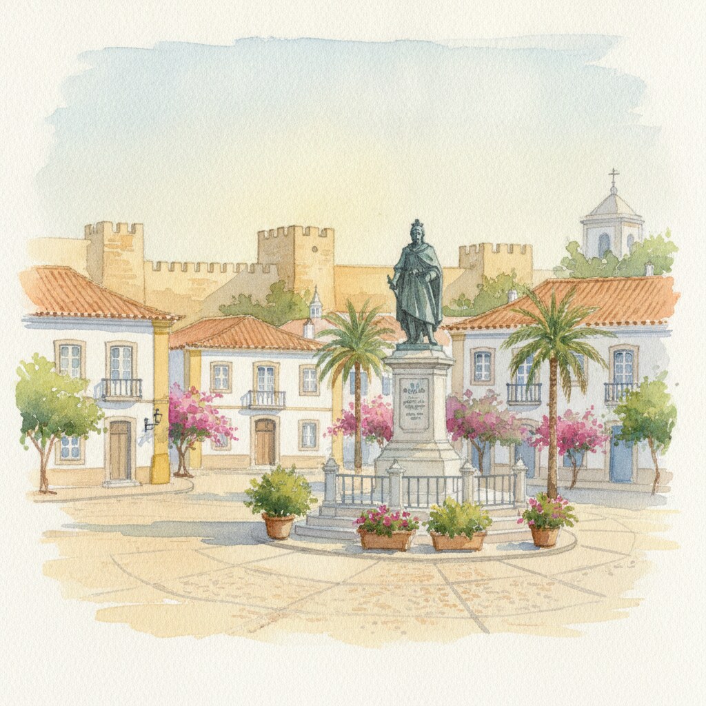 Lagos — watercolour — Portugal
