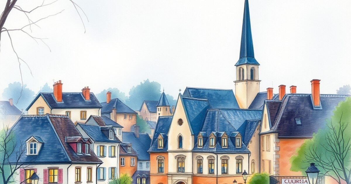 Levallois-Perret — aquarelle — France