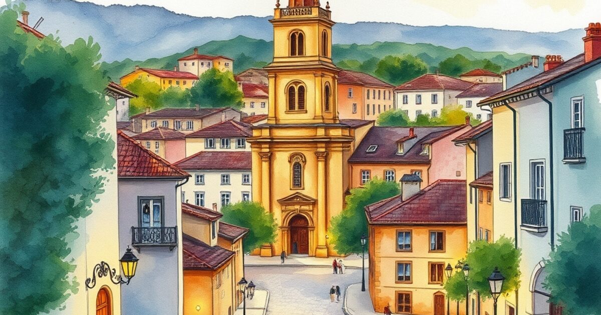 Lubango — aquarelle — France