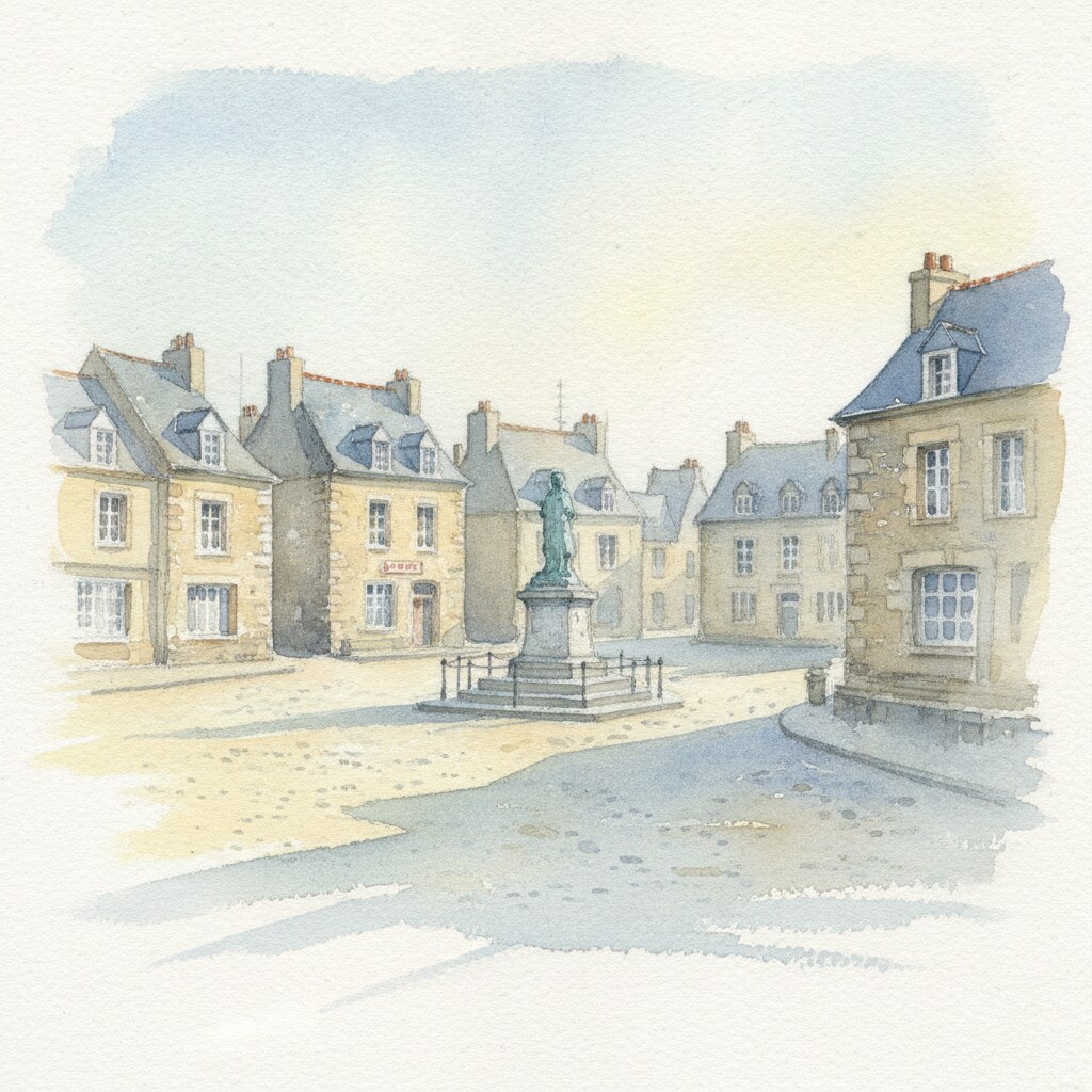 Luc-sur-Mer — aquarelle — France