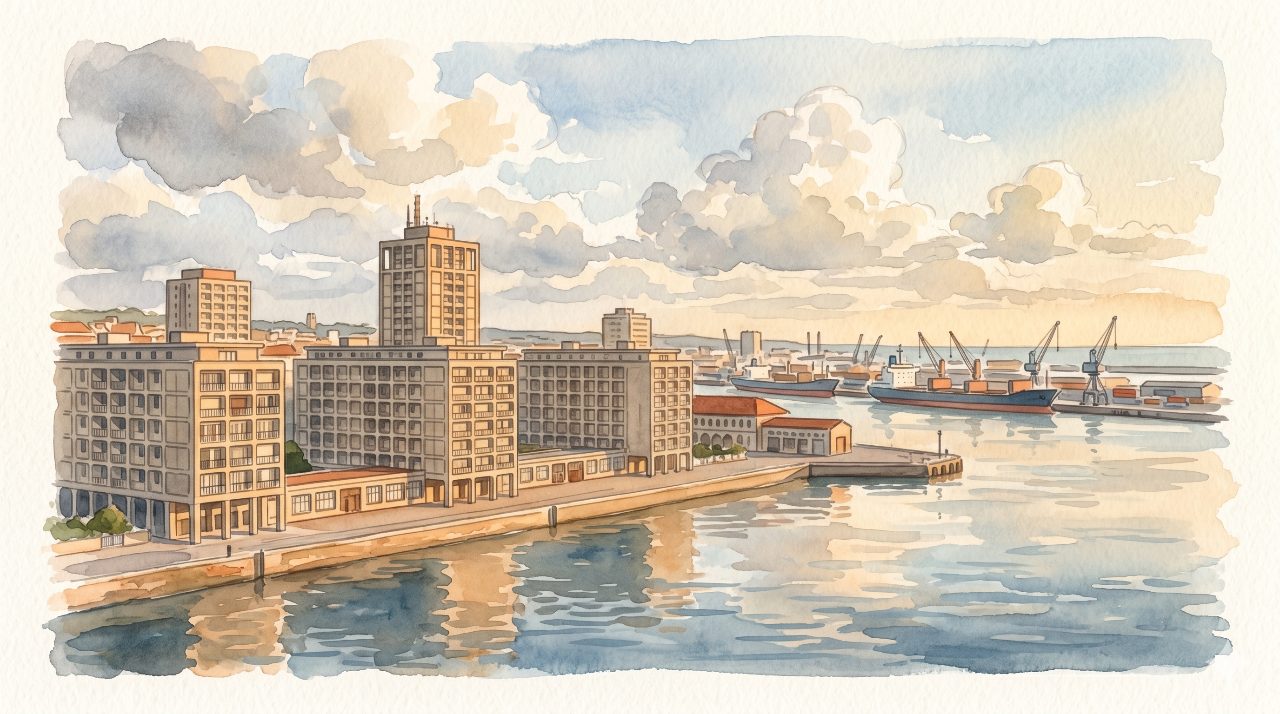 Aquarelle de Lyon