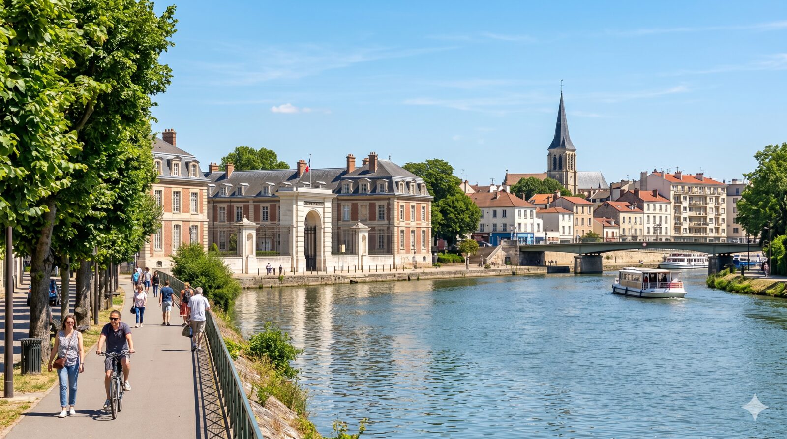 Maisons-Alfort — acuarela — Francia