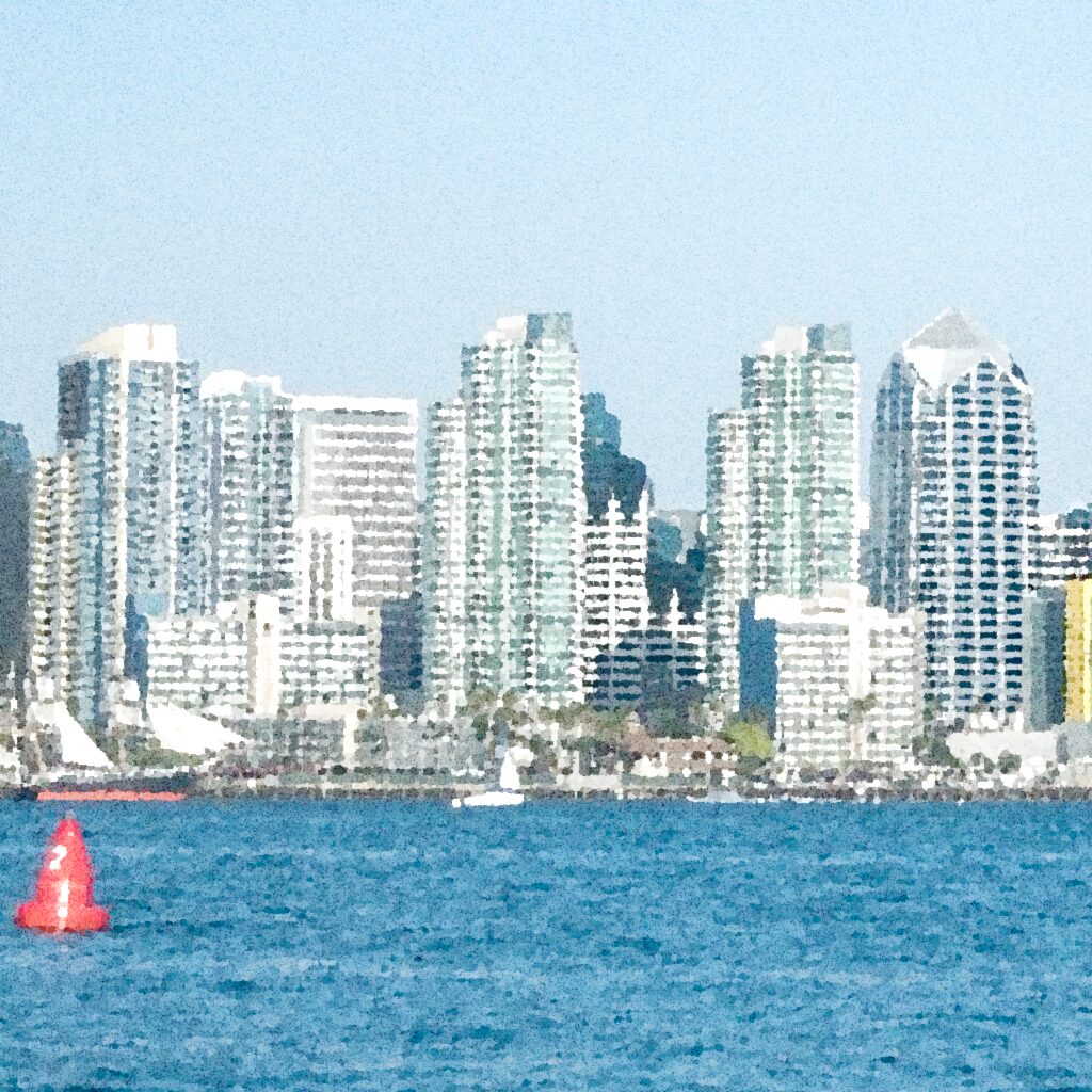 Aquarelle de San Diego