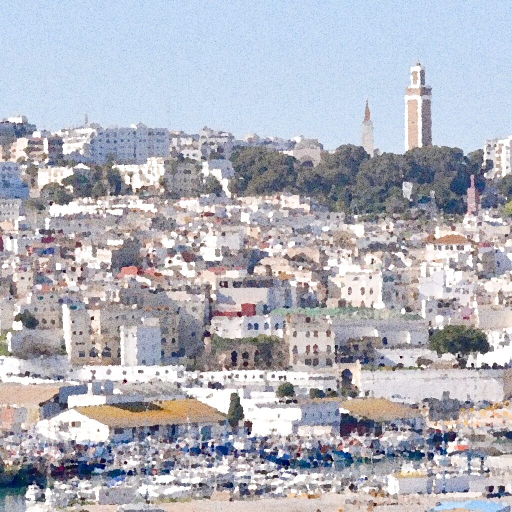 Tanger — watercolour — Maroc