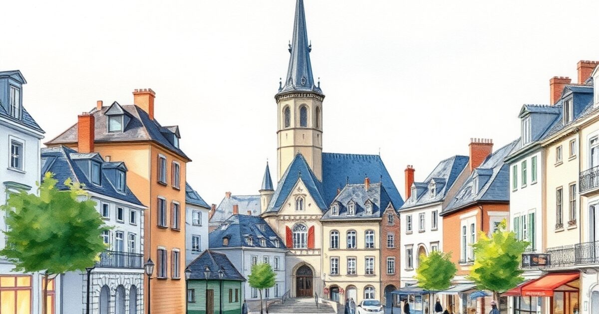Ville-d'Avray — aquarelle — France